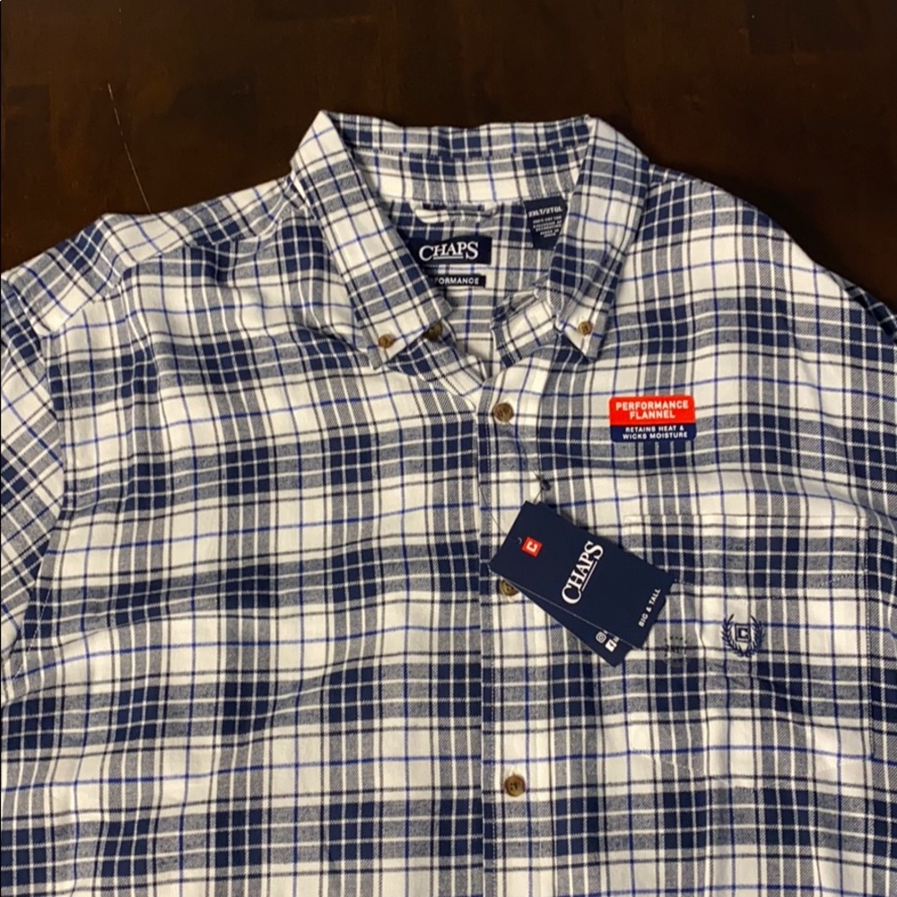 Chaps performance flannel